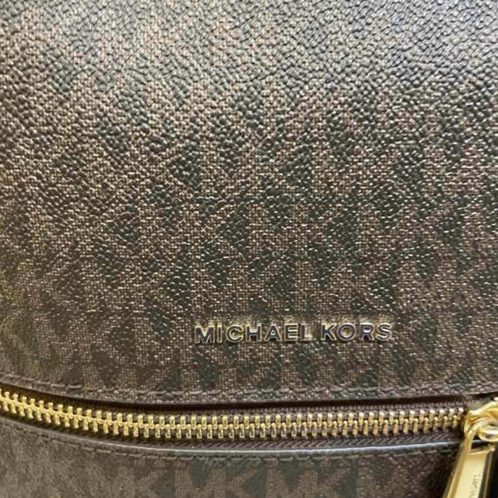 Michael Kors Rhea Medium Slim Logo Backpack - Picture 8 of 16
